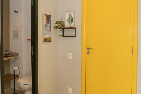 Entrada de apartamento à venda com 3 quartos, 140m² em Alto da Lapa, São Paulo