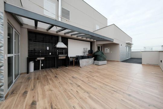 Área comum de apartamento para alugar com 2 quartos, 51m² em Jardim Maringa, São Paulo