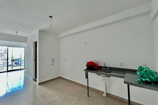 Cozinha de kitnet/studio à venda com 1 quarto, 50m² em Brás, São Paulo