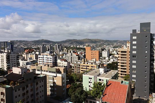 Vista da Janela da Suíte de apartamento para alugar com 2 quartos, 94m² em Petrópolis, Porto Alegre