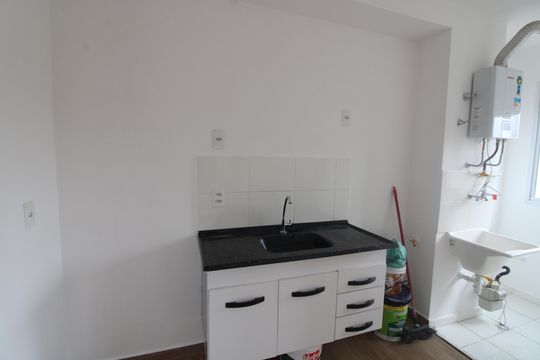 Cozinha de apartamento à venda com 2 quartos, 48m² em Cidade Patriarca, São Paulo