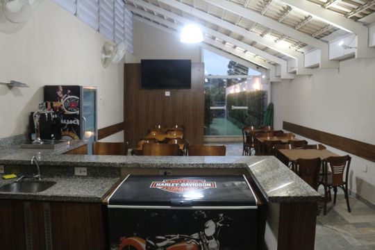 Área comum - Churrasqueira de apartamento à venda com 2 quartos, 83m² em Jardim Sao Caetano, São Caetano do Sul