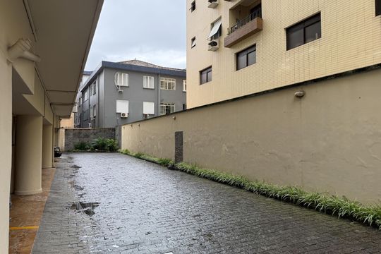 Área comum de kitnet/studio para alugar com 1 quarto, 48m² em Boqueirão, Santos