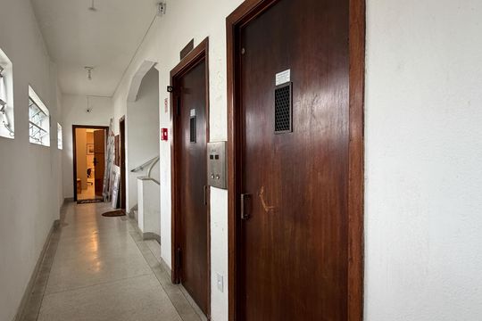 Área comum de kitnet/studio para alugar com 1 quarto, 48m² em Boqueirão, Santos