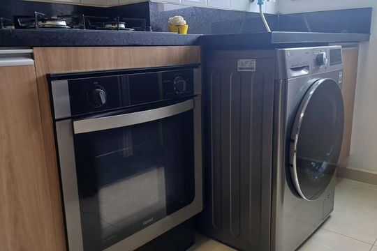 Área de serviço de apartamento para alugar com 2 quartos, 50m² em Vila Nova Sorocaba, Sorocaba