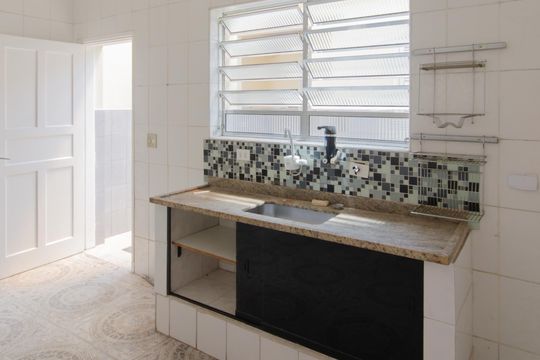 Cozinha de casa de condomínio para alugar com 2 quartos, 90m² em Vila Mariana, São Paulo