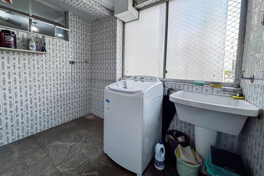 Área de serviço de apartamento à venda com 3 quartos, 110m² em Perdizes, São Paulo