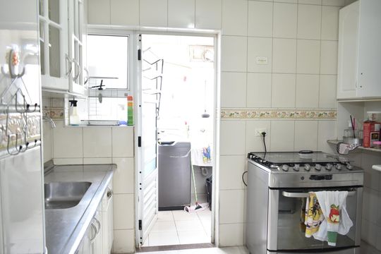 Cozinha de apartamento para alugar com 3 quartos, 100m² em Vila Monte Alegre, São Paulo