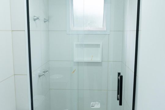 Banheiro da Suíte de apartamento para alugar com 2 quartos, 62m² em Santa Terezinha, Paulínia