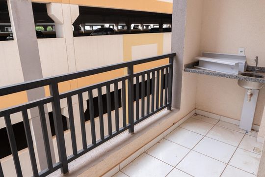 Varanda de apartamento para alugar com 2 quartos, 62m² em Santa Terezinha, Paulínia