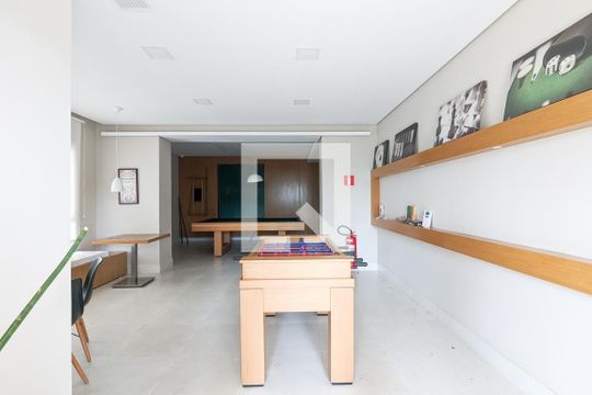 Área comum - Sala de Jogos de apartamento para alugar com 2 quartos, 77m² em Centro, São Bernardo do Campo