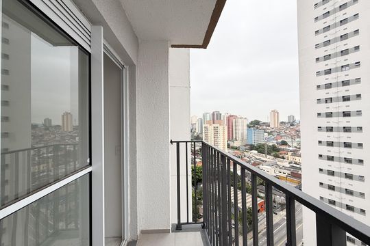 Varanda de apartamento para alugar com 2 quartos, 37m² em Vila Albertina, São Paulo