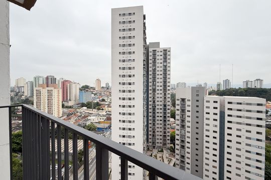 Varanda de apartamento para alugar com 2 quartos, 37m² em Vila Albertina, São Paulo