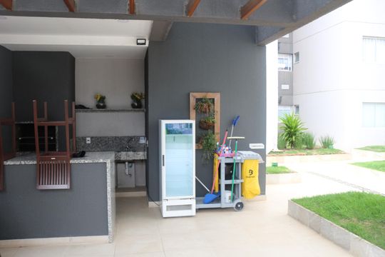 Área comum - Churrasqueira de apartamento para alugar com 2 quartos, 56m² em Cerâmica, São Caetano do Sul