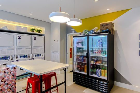 Área comum de apartamento para alugar com 2 quartos, 34m² em Tatuapé, São Paulo