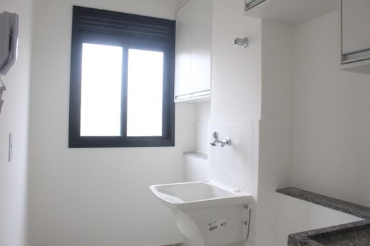Área de Serviço de apartamento para alugar com 2 quartos, 41m² em Nova Gerti, São Caetano do Sul