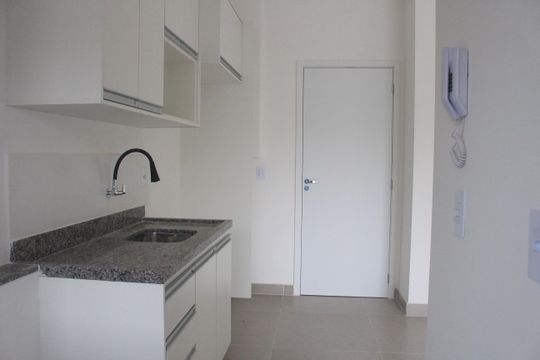 Cozinha de apartamento para alugar com 2 quartos, 41m² em Nova Gerti, São Caetano do Sul