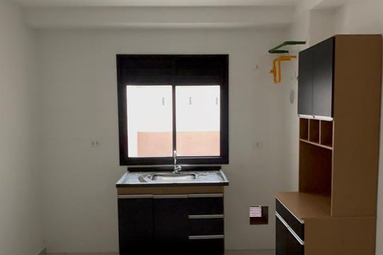 Cozinha de apartamento para alugar com 1 quarto, 26m² em Vila Dom Pedro II, São Paulo