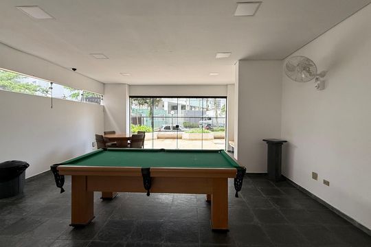 Área comum de apartamento para alugar com 2 quartos, 92m² em Vila Alzira, Guarujá