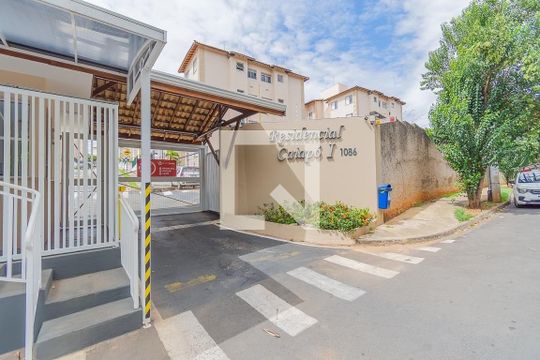 Fachada do Condomínio de apartamento à venda com 2 quartos, 44m² em Jardim Tamoio, Campinas