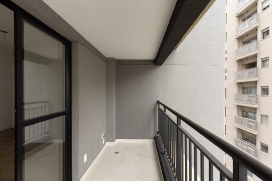 Varanda de apartamento para alugar com 2 quartos, 49m² em Vila Nova Conceição, São Paulo
