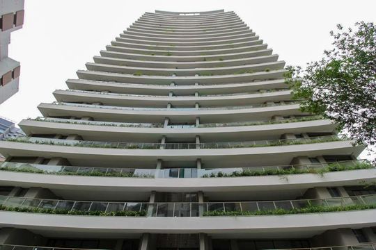 Fachada de apartamento para alugar com 3 quartos, 150m² em Vila Nova Conceição, São Paulo