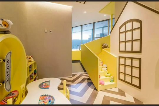 Área comum de apartamento para alugar com 3 quartos, 150m² em Vila Nova Conceição, São Paulo