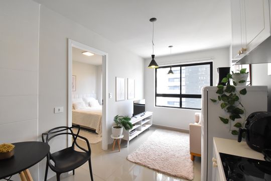 Studio de kitnet/studio para alugar com 1 quarto, 28m² em Centro, Curitiba