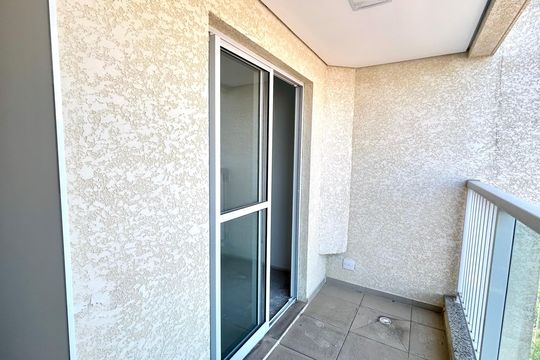 Varanda da Sala de apartamento à venda com 2 quartos, 55m² em Vila Galvão, Guarulhos