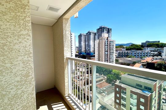 Varanda da Sala de apartamento à venda com 2 quartos, 45m² em Vila Galvão, Guarulhos