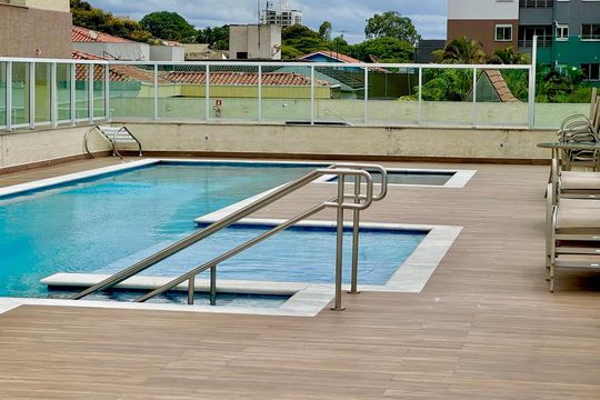 Piscina de apartamento à venda com 2 quartos, 55m² em Vila Galvão, Guarulhos
