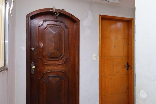 Área comum - Saguão do andar de apartamento à venda com 2 quartos, 43m² em Cidade Tiradentes, São Paulo