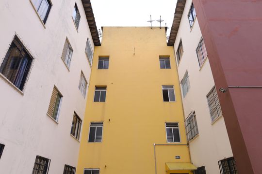 Área comum - Prédio de apartamento à venda com 2 quartos, 43m² em Cidade Tiradentes, São Paulo