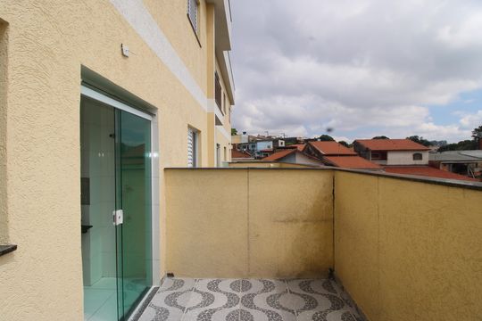 Varanda da Sala de apartamento para alugar com 1 quarto, 35m² em Cidade Líder, São Paulo