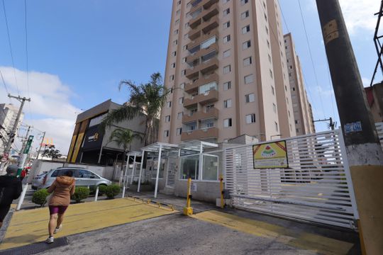 Fachada de apartamento à venda com 3 quartos, 69m² em Parque Erasmo Assunção, Santo André