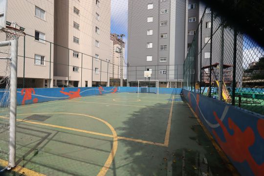 Área Comum - Quadra de apartamento à venda com 3 quartos, 69m² em Parque Erasmo Assunção, Santo André