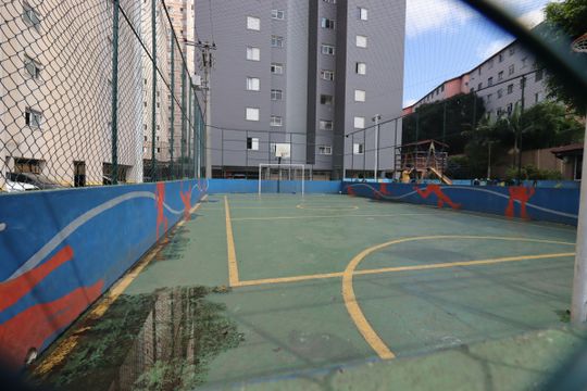 Área Comum - Quadra de apartamento à venda com 3 quartos, 69m² em Parque Erasmo Assunção, Santo André