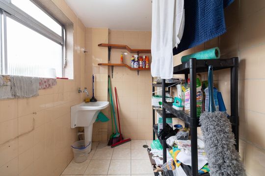 Área de Serviço de apartamento à venda com 2 quartos, 56m² em Jaguaré, São Paulo