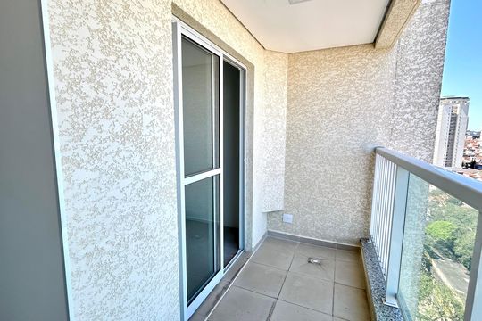 Varanda da Sala de apartamento à venda com 2 quartos, 55m² em Vila Galvão, Guarulhos