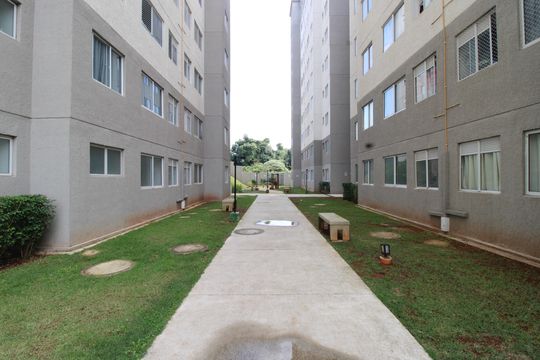 Área comum de apartamento para alugar com 2 quartos, 42m² em Fazenda Caguaçu, São Paulo