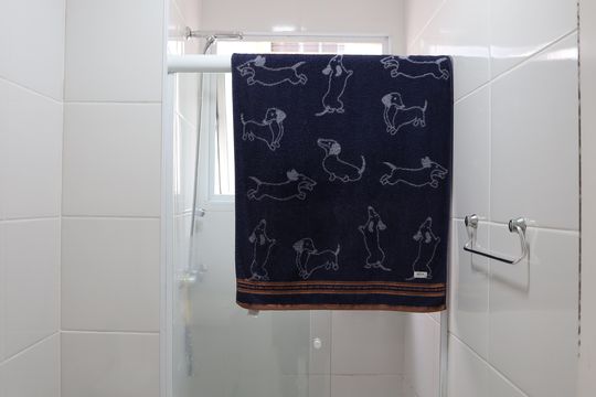 Banheiro Social de apartamento à venda com 3 quartos, 72m² em Jardim Maria Helena, Barueri