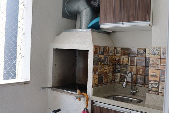 Varanda da Sala de apartamento à venda com 3 quartos, 72m² em Jardim Maria Helena, Barueri