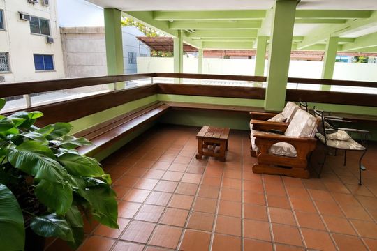 Área comum de kitnet/studio para alugar com 1 quarto, 37m² em Praia de Belas, Porto Alegre
