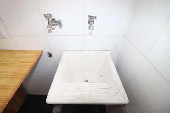 Cozinha de apartamento para alugar com 2 quartos, 42m² em Colônia (zona Leste), São Paulo