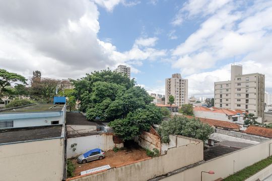 Vista da Sala de apartamento à venda com 3 quartos, 74m² em Santo Amaro, São Paulo