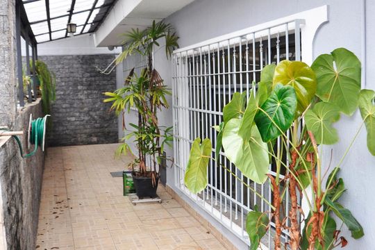 Detalhe - Corredor Externo de casa para alugar com 3 quartos, 145m² em Vila Bonilha, São Paulo