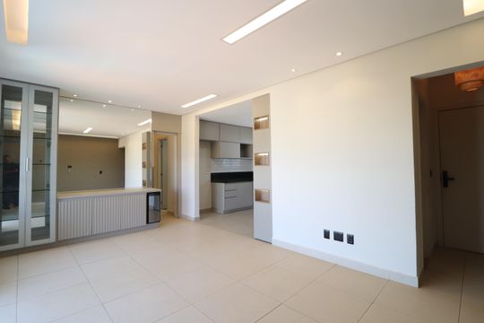 Sala de apartamento para alugar com 3 quartos, 90m² em Tubalina, Uberlândia