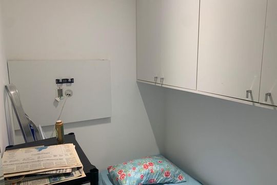 Quarto de serviço de apartamento à venda com 3 quartos, 93m² em Leblon, Rio de Janeiro
