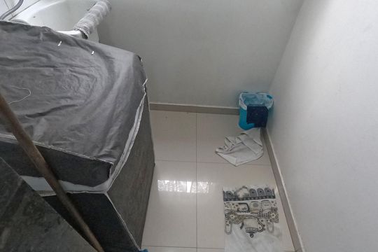 Área de Serviço de apartamento para alugar com 1 quarto, 54m² em Morro José Menino, Santos