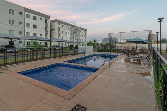 Área comum - Piscina de apartamento para alugar com 2 quartos, 40m² em Parque Orestes Ongaro, Sumaré
